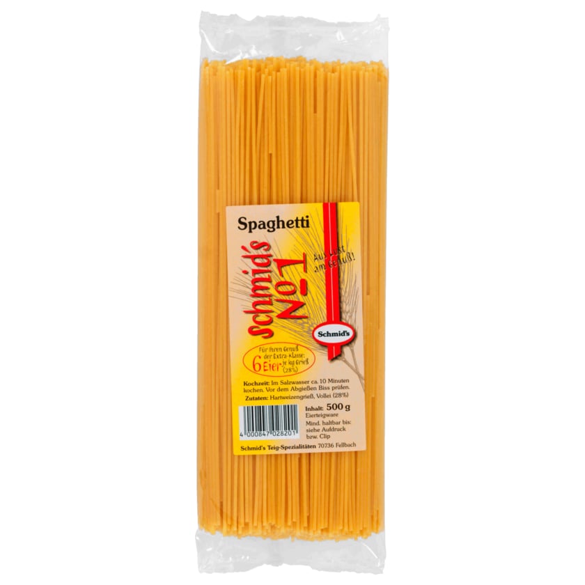 Schmid's No.1 Spaghetti 500g